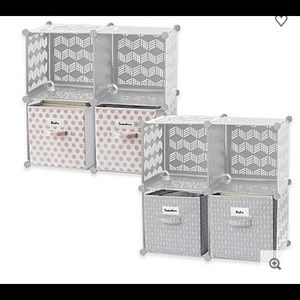 Modular Cube Grid Bins